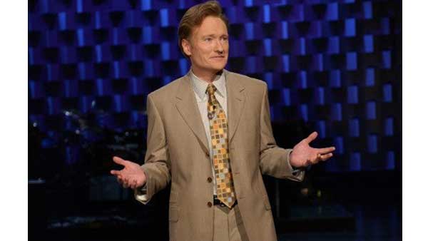 Conan O'Brien appears in a still from 'The Conan...